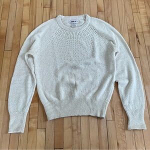 Vintage Jump In Women's Ivory Knit Sweater